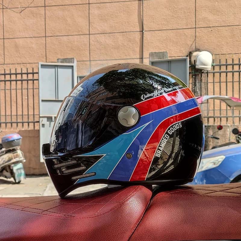 Visor for Full Face Cruiser Motorcycle Helmet