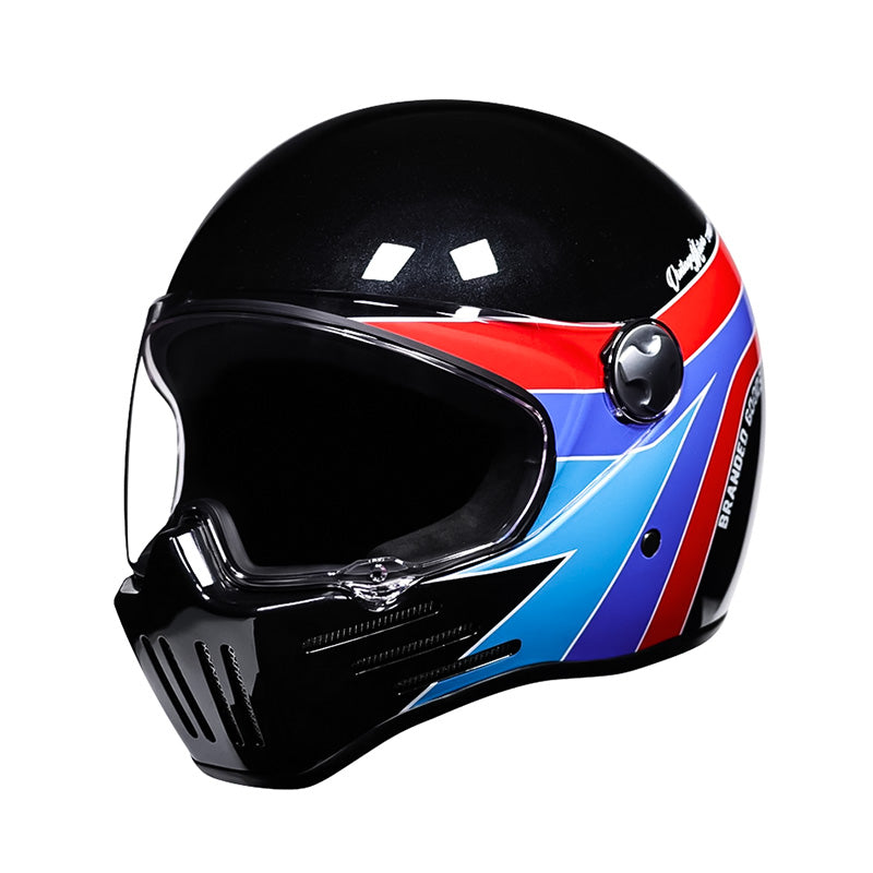 Visor for Full Face Cruiser Motorcycle Helmet