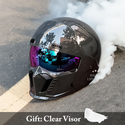 Retro Pilot Motorcycle Helmet – DOT Safety, Timeless Look (Recall)