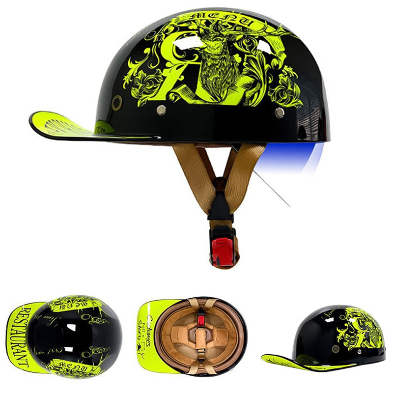 baseball cap style bike helmet