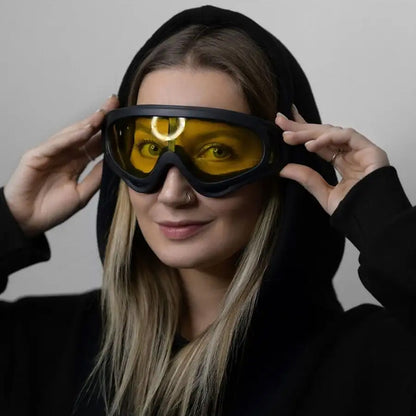 Windroof UV Motorcycle Goggles | Fit Over Glasses