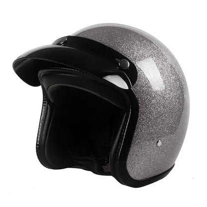 Retro Cruiser DOT Certified Lightweight Open Face Helmet (Recall)