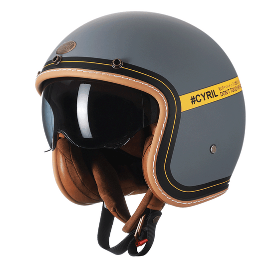 Retro JetLite Open Face Helmet KF2