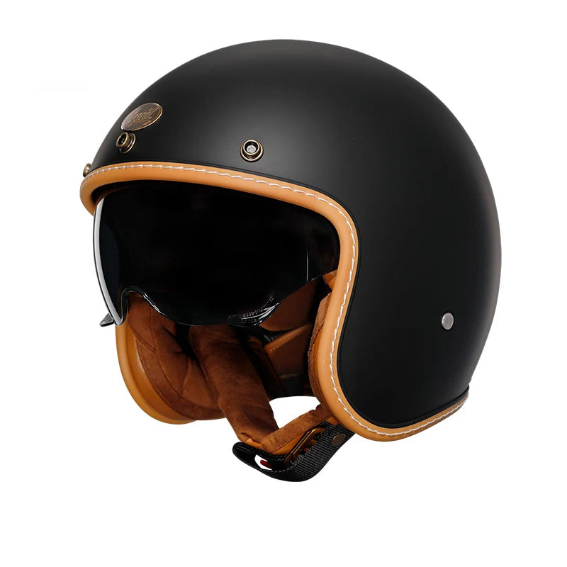 Retro JetLite Open Face Helmet KB