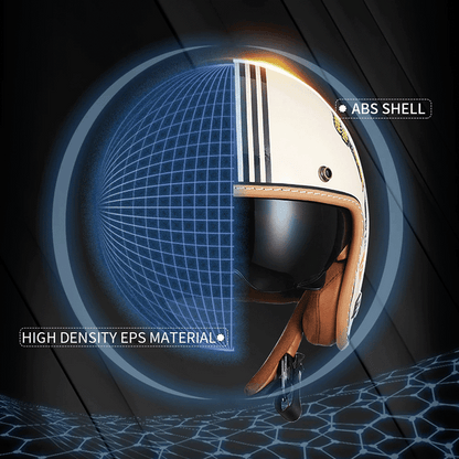 Retro JetLite Open Face Helmet KB2