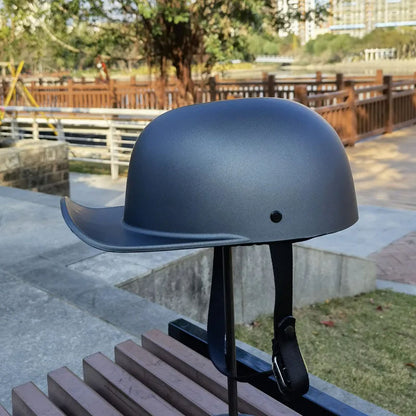 Baseball Cap Motorcycle Helmet -  DOT Approved