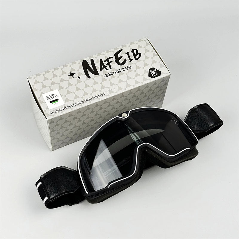 Retro Motorcycle Goggles - Fit Over Glasses