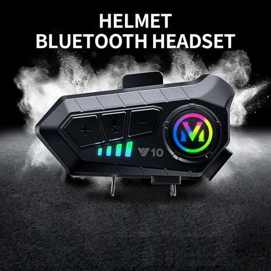 Bluetooth Motorcycle Helmet Headset - Waterproof, 2000mAh, Long Standby