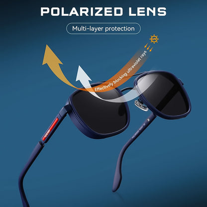 Vintage Polarized Sunglasses | Anti-Blue Light