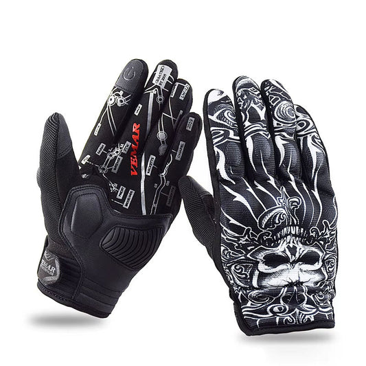 MeshGuard Protective Motorcycle Gloves - Touchscreen & Non-Slip