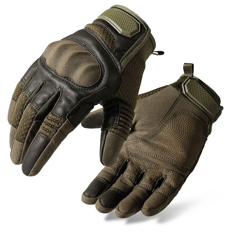 Touchscreen Leather Gloves