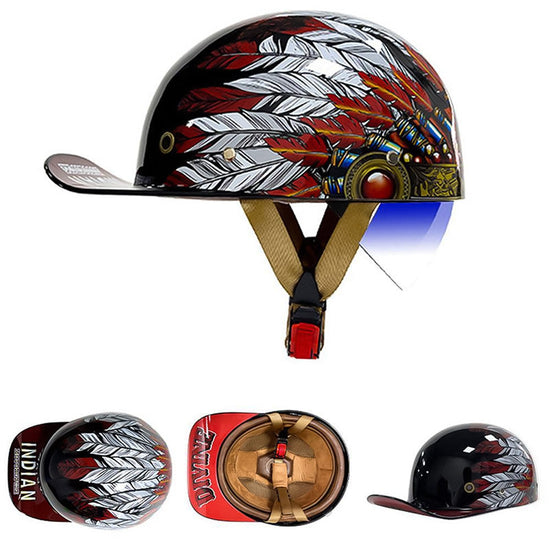 baseball cap style bike helmet