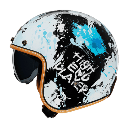 Retro JetLite Open Face Helmet KB3