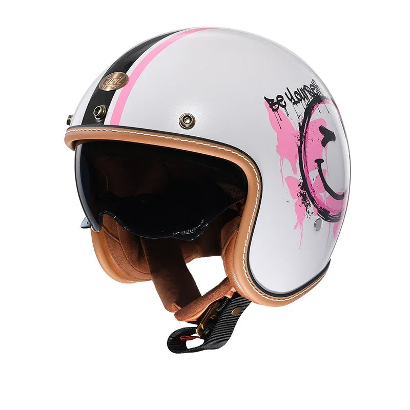 Retro JetLite Open Face Helmet KB