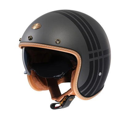 Retro JetLite Open Face Helmet KB