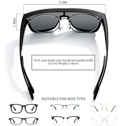 Fit-Over Polarized Prescription Sunglasses