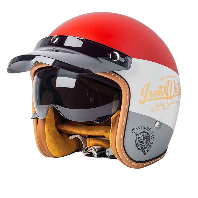 Timeless Motorcycle Helmet - DOT Approved