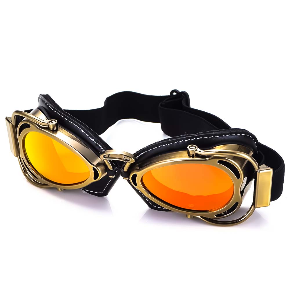 Old School Biker Goggles