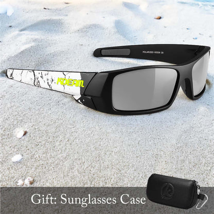 TAC Polarized Motorcycle Wrap Sunglasses