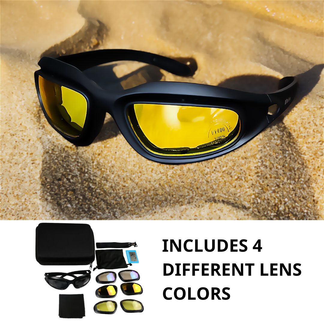 Polarized Motorcycle Sunglasses - UV400