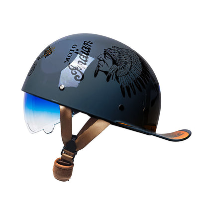 Retro Moto Baseball Cap Helm