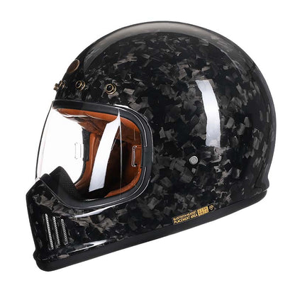 Carbon Fiber Full Face Motorcycle Helmet | F385GB
