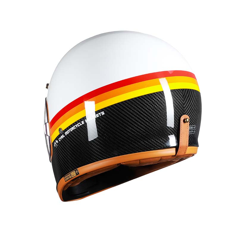Carbon Fiber Full Face Motorcycle Helmet | F383W