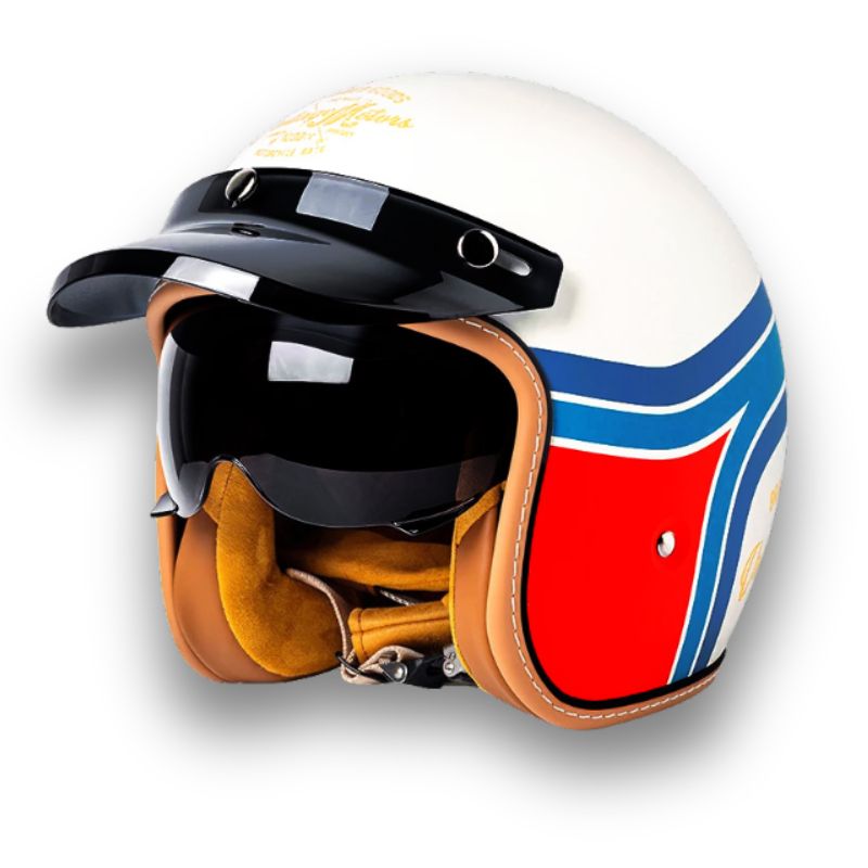 Timeless Motorcycle Helmet DOT and ECE Approved Bikers Lifestyle