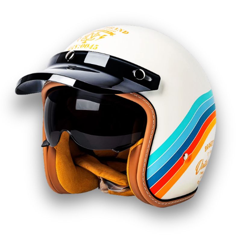 Timeless Motorcycle Helmet - cafe racer