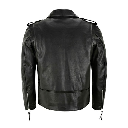 Classic Windproof PU Motorcycle Jacket