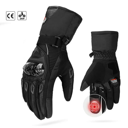 Waterproof Winter Motorcycle Gloves | CE & 2KP Approved