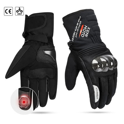 Waterproof Winter Motorcycle Gloves | CE & 2KP Approved