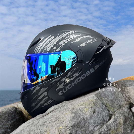 FlipGuard Dual Lens Helmet | DOT Approved