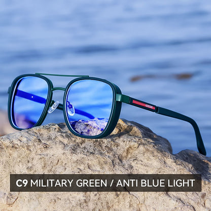 Vintage Polarized Sunglasses | Anti-Blue Light