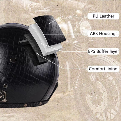 Classic Retro MotoJet Helmet (Recall)