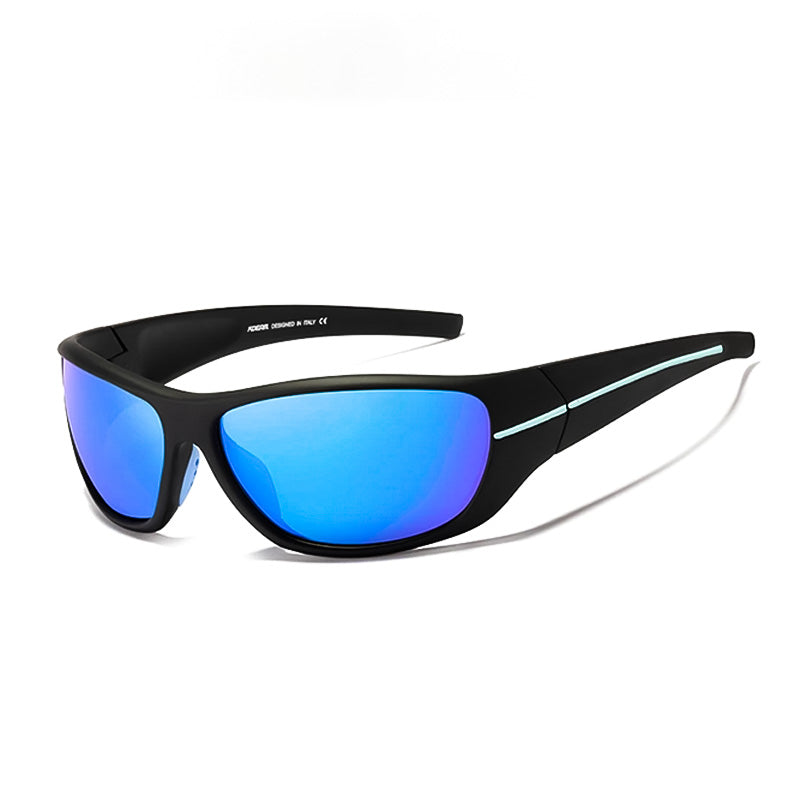 RideGuard Anti-Scratch TR90 Polarized Motorcycle Sunglasses