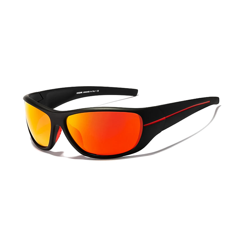 RideGuard Anti-Scratch TR90 Polarized Motorcycle Sunglasses