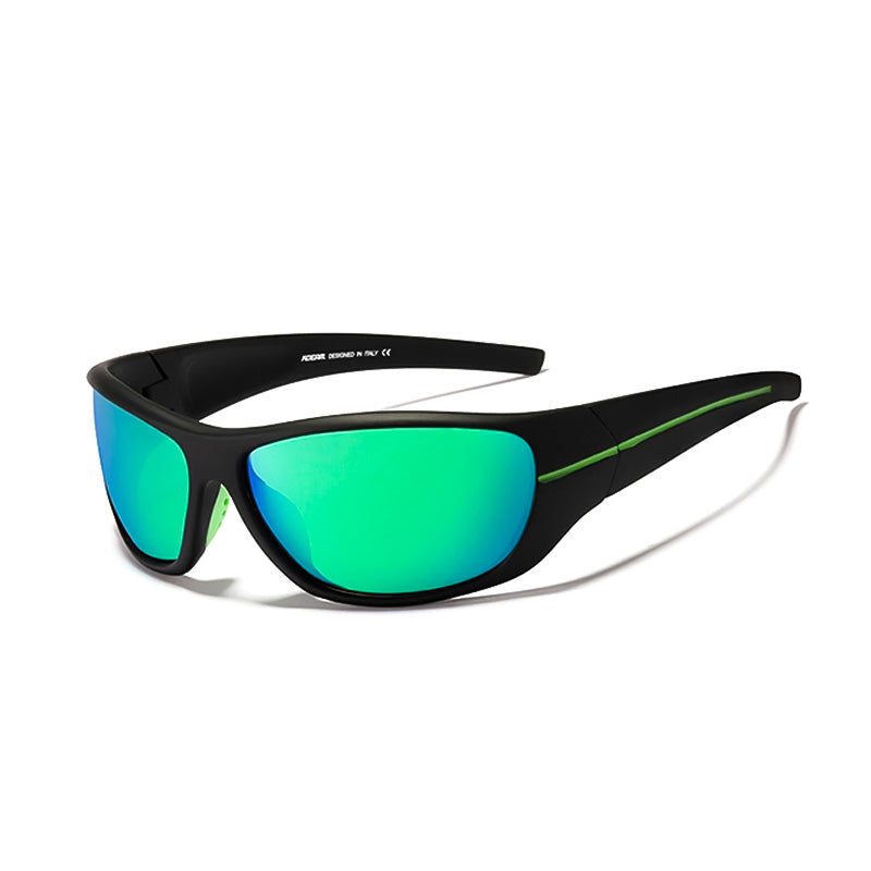 RideGuard Anti-Scratch TR90 Polarized Motorcycle Sunglasses