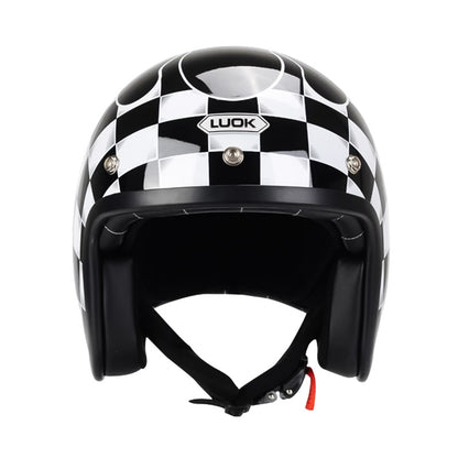 DOT Approved Classic Open Face Motorcycle Helmet