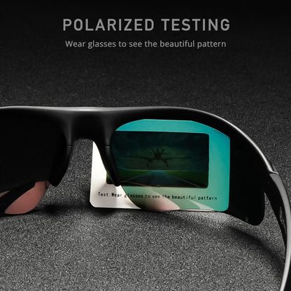BLS Polarisierte Sport-Sonnenbrille – hochwertig, cooles Design