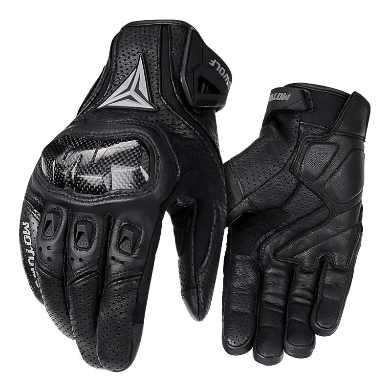 Breathable Motorcycle Racing Leather Gloves | BK152