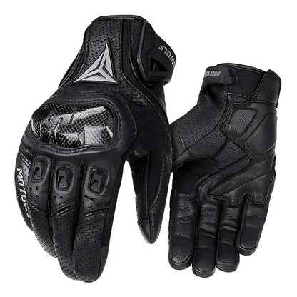 Breathable Motorcycle Racing Leather Gloves | BK152