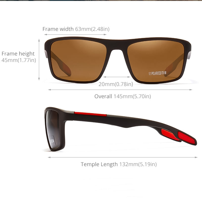 UltraLight TR90 Polarized Sunglasses