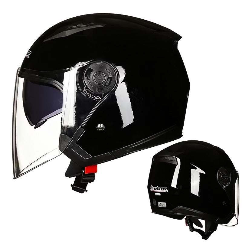 DOT-Approved Dual Lens Half Motorcycle Helmet (Recall)