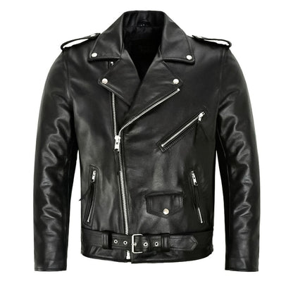 Classic Windproof PU Motorcycle Jacket