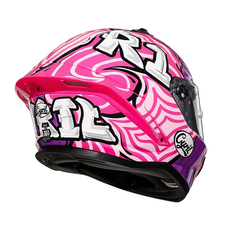 Pink Queen Full Face Motorcycle Helmet