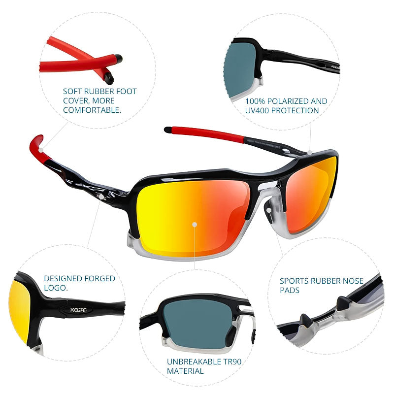 DazzleBlock TR90 Polarized Sunglasses