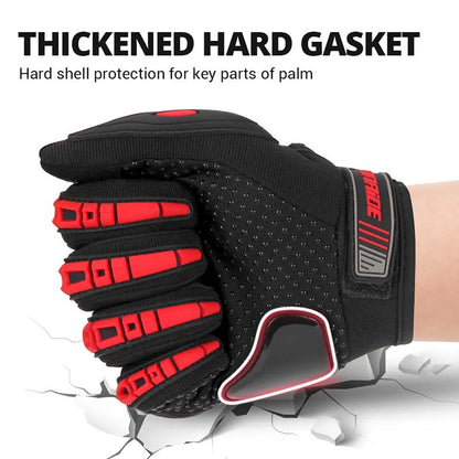 Summer Touch Screen Full Finger Motorcycle Gloves | Anti-fall & Non-slip