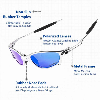 Polarisierte Sport-Sonnenbrille von OutdoorPro – UV400-Schutz