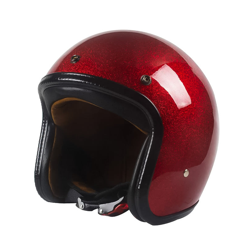 Retro Cruiser DOT Certified Lightweight Open Face Helmet